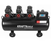 Compresor fara ulei 200L 3x2200W KD4084