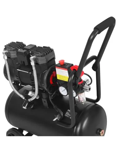 Compresor fara ulei 24L, 1450W,... Compresor fara ulei 24L, 1450W,...
