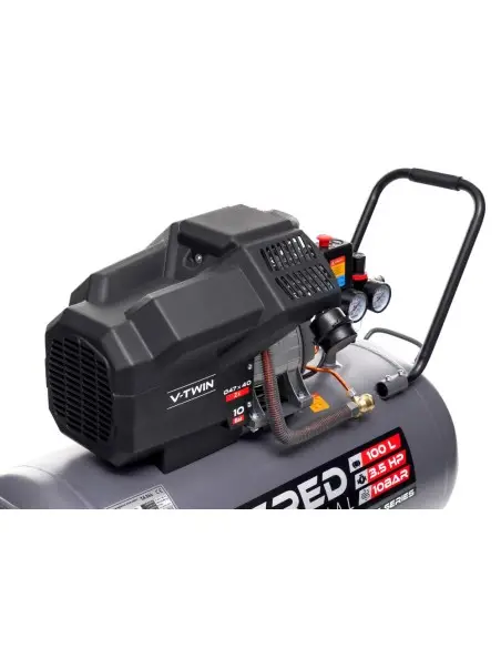 Compresor cu ulei de 100L, Tagred, 10 bar, 2 pistoane Compresor cu ulei de 100L, Tagred, 10 bar, 2 pistoane