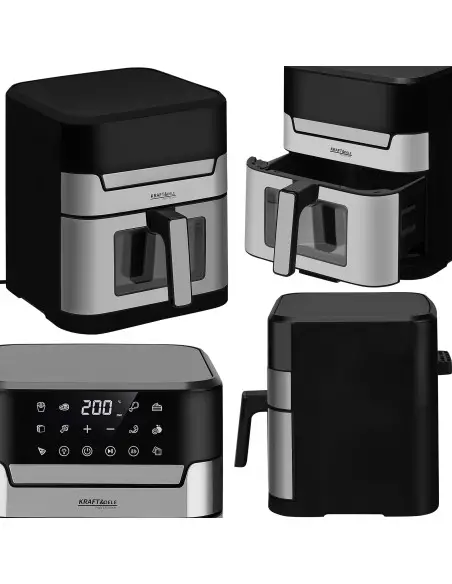 Friteuza cu aer 8L 2200W Kraft&Dele KD4109