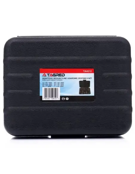 Set adaptoare chei impact, Tagred TA4212, 1/2", 1/4", 3/8", 3/4", 8 piese