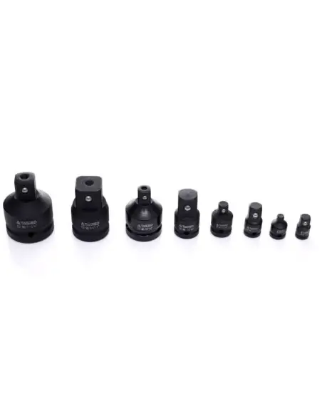 Set adaptoare chei impact, Tagred TA4212, 1/2", 1/4", 3/8", 3/4", 8 piese