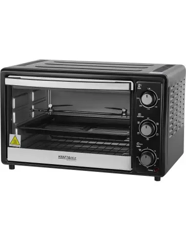 Aragaz electric 30L, 1650W, functie de friptura, Kraft&Dele, KD4111