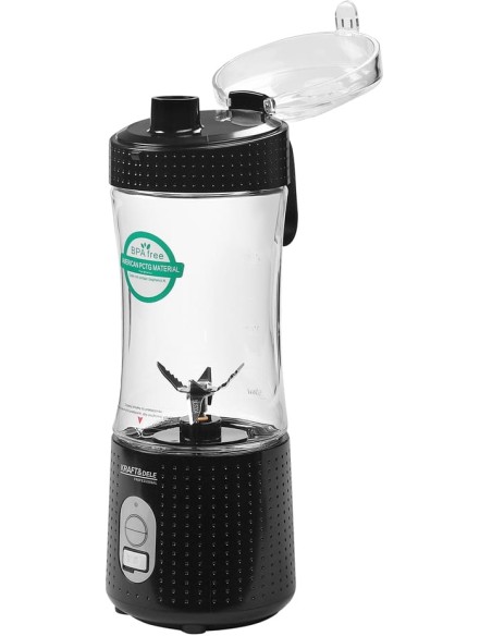 Blender cu baterie USB-C 380ml, 20000 rpm, Kraft&Dele, KD4170