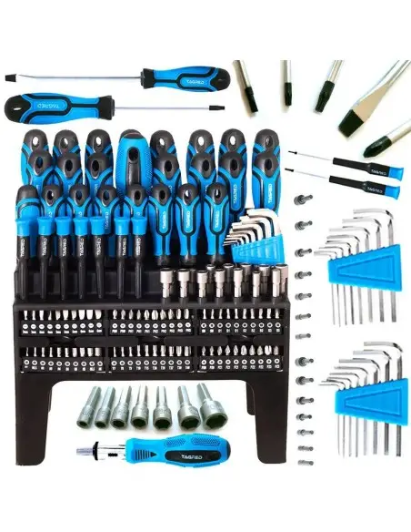 TA1096- Set 122 piese, surubelnite, biti, chei TAGRED TAGRED Professional - Surubelnita cu biti TA1096- Set 122 piese, surubelnite, biti, chei TAGRED TAGRED Professional - Surubelnita cu biti