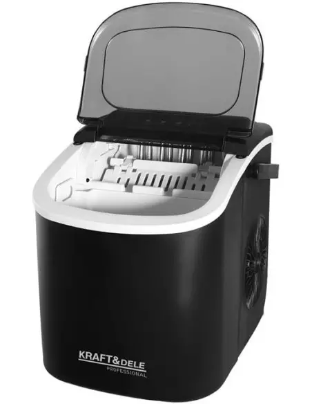 Masina de facut cuburi de gheata 12kg/24h, 120W, Kraft&Dele, KD4124