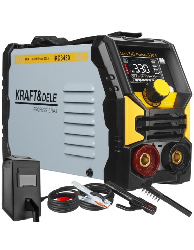 Aparat de sudura cu invertor MMA TigLift Pulse 330A, Kraft&Dele, KD3430 Aparat de sudura cu invertor MMA TigLift Pulse 330A, Kraft&Dele, KD3430