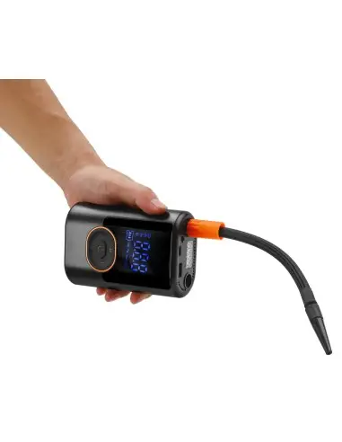 Compresor cu baterie 5000mAh, afisaj... Compresor cu baterie 5000mAh, afisaj...
