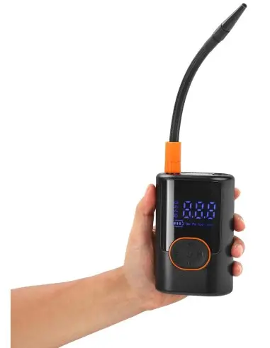 Compresor cu baterie 5000mAh, afisaj... Compresor cu baterie 5000mAh, afisaj...