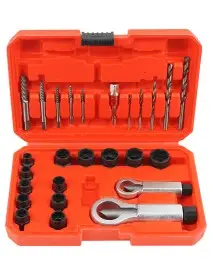 Set 26 de peiese extractoare de suruburi, VERKE, 3/8, V86486