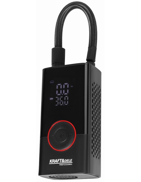 Compresor cu baterie 85W, 4000mAh, Kraft&Dele, KD5499 Compresor cu baterie 85W, 4000mAh, Kraft&Dele, KD5499
