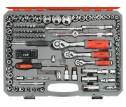 Set chei tubulare Verke 216 piese CrV profesional