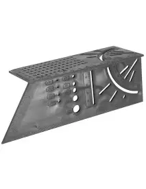 Echer japonez 3D, unghi 45 si 90 grade, Verke, V06157