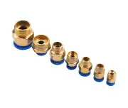 Cuplaje pneumatice inchis Verke 72 piese set rapid