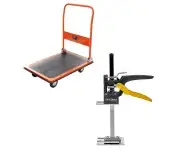Set transport si montaj Kraft&Dele, carucior 300 kg + ridicator manual 120 kg D3069+d3090