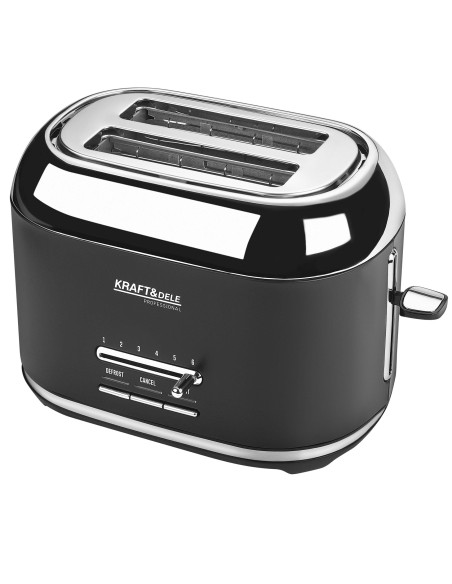 Prajitor de paine electric 1000W 6 trepte rumenire, Kraft&Dele, KD4154