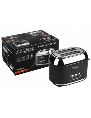 Prajitor de paine electric 1000W 6 trepte rumenire, Kraft&Dele, KD4154