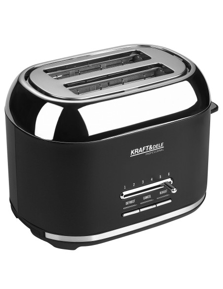 Prajitor de paine electric 1000W 6 trepte rumenire, Kraft&Dele, KD4154
