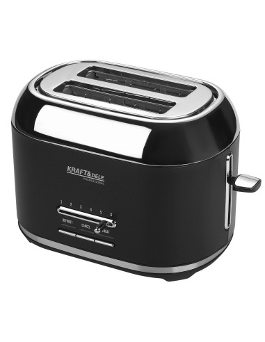 Prajitor de paine electric 1000W 6 trepte rumenire, Kraft&Dele, KD4154