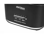 Prajitor de paine electric 1000W 6 trepte rumenire, Kraft&Dele, KD4154