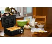 Aparat electric de copt vafe, Kraft&Dele, 2200W placi antiaderente, KD4107