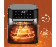 Friteuza cu aer cald 8L, 2200W, afisaj LED, Kraft&Dele, KD4109