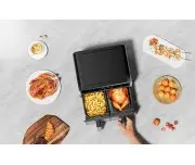 Friteuza cu aer 9L doua camere Kraft&Dele KD4180