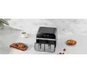 Friteuza cu aer 9L doua camere Kraft&Dele KD4180