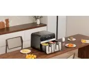 Friteuza cu aer 9L doua camere Kraft&Dele KD4180
