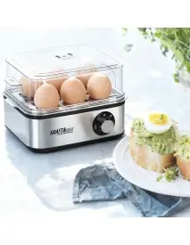 Aparat electric de gatit oua, Kraft&Dele, 8 oua 500W cu 3 moduri, KD4118