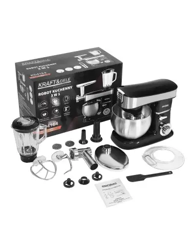 Robot bucatarie 3 in 1 2200W KRAFT&DELE KD4164