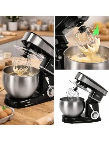 Mixer planetar cu bol, Kraft&Dele, 2500W, 6L, KD4163