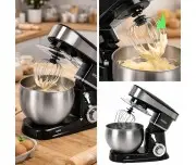 Mixer planetar cu bol, Kraft&Dele, 2500W, 6L, KD4163