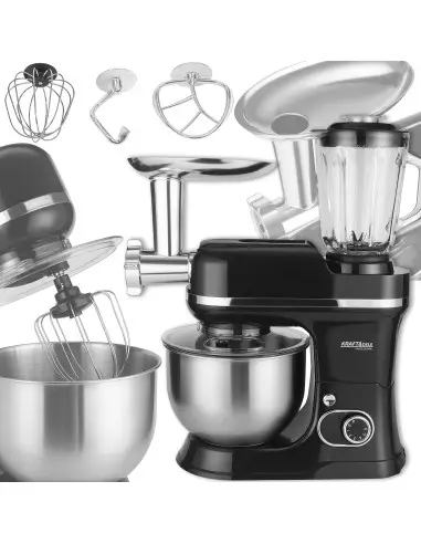 Robot de bucatarie 3 in 1, Kraft&Dele, 3000W, bol inox 5L KD4147