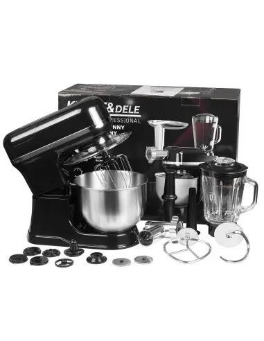 Robot de bucatarie 3 in 1, Kraft&Dele, 3000W, bol inox 5L KD4147