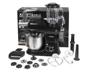 Robot de bucatarie 3 in 1, Kraft&Dele, 3000W, bol inox 5L KD4147