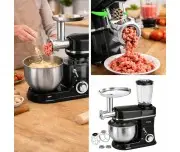 Robot de bucatarie 3 in 1, Kraft&Dele, 3000W, bol inox 5L KD4147