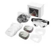 Set ochelari de protectie + semimasca cu filtru, KRAFT&DELE, marimea L, KD10032