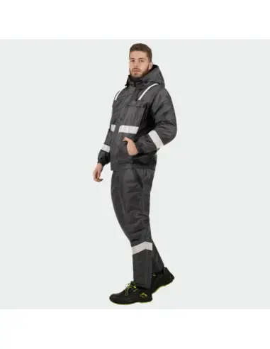 Costum de iarna matlasat, jacheta+...