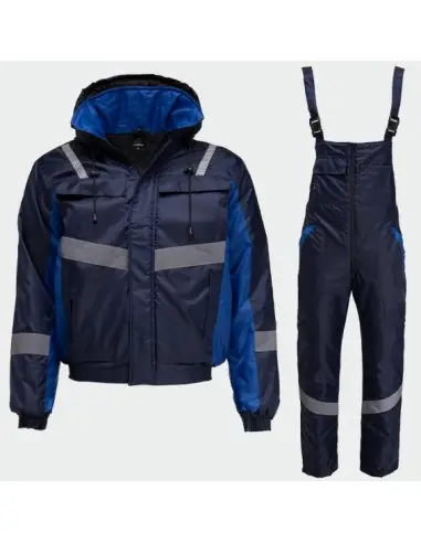 Costum de iarna matlasat, jacheta+...