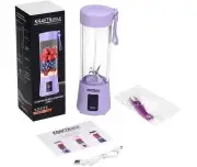 Blender cu baterie, Kraft&Dele, USB-C, 2X3000mAh, fara fir, KD4175