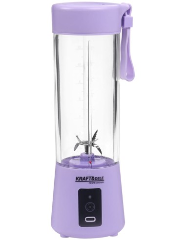 Blender cu baterie, Kraft&Dele, USB-C, 2X3000mAh, fara fir, KD4175 Blender cu baterie, Kraft&Dele, USB-C, 2X3000mAh, fara fir, KD4175