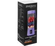Blender cu baterie, Kraft&Dele, USB-C, 2X3000mAh, fara fir, KD4175