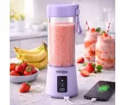 Blender cu baterie, Kraft&Dele, USB-C, 2X3000mAh, fara fir, KD4175