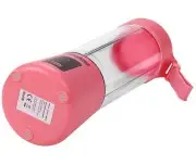 Blender portabil cu baterie, Kraft&Dele, 400ml, 2x3000mAh, roz, KD4173