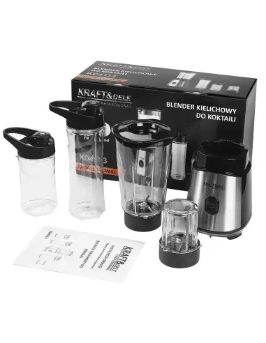 Set blender cu carafa, Kraft&Dele, 1500W, KD4113 Set blender cu carafa, Kraft&Dele, 1500W, KD4113