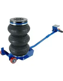 Cric pneumatic cu perna, BAUG, 3.5 tone cu maner lung pentru service auto, B3303