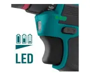 Masina de gaurit si insurubat, EXTOL INDUSTRIAL, 8791152, 12V brushless