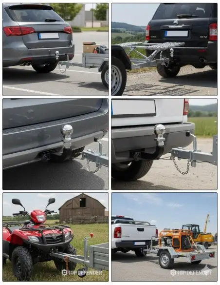 Carlig de tractare remorca Verke 3.5 tone, model V80089