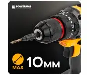 Burghie pentru lemn cu poglobitor (set de 5) 6-16mm, PM1459